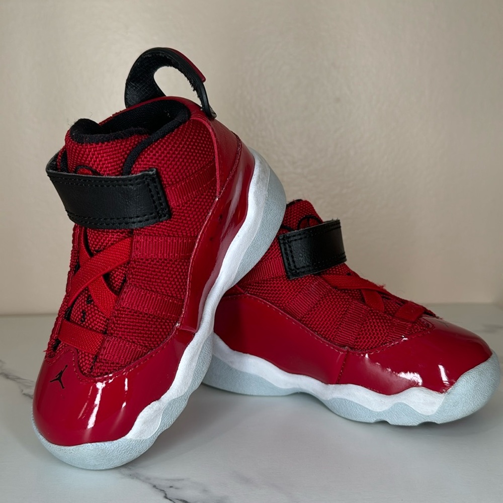 CLASSIC Jordan 6 Rings TD 'Gym Red' Size- 6C